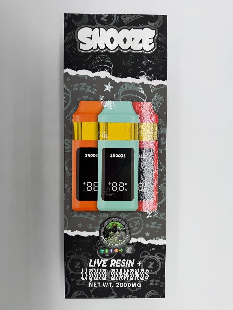 Featured disposable vape device close up